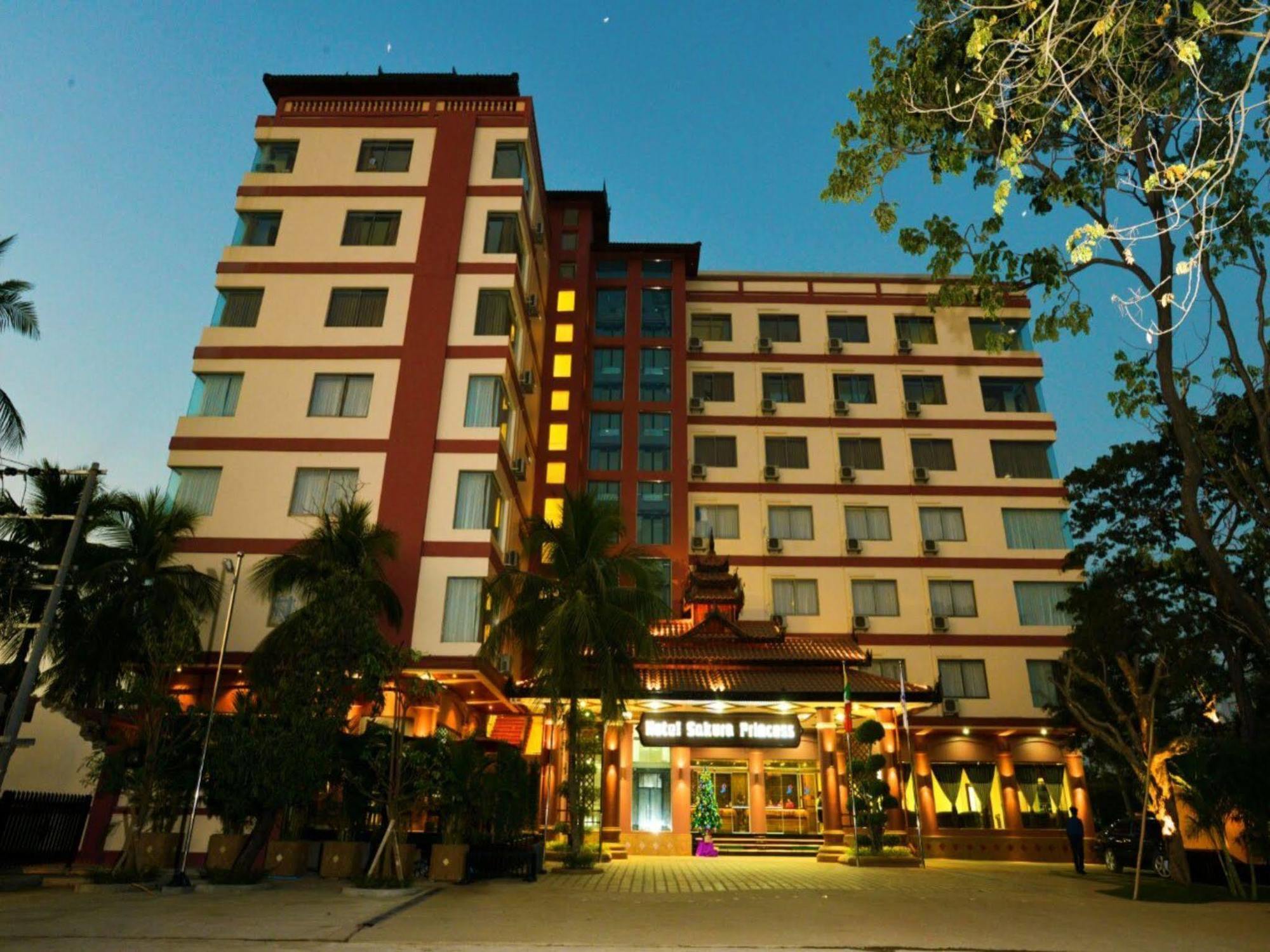 Sakura Princess Hotel Mandalay Exterior photo